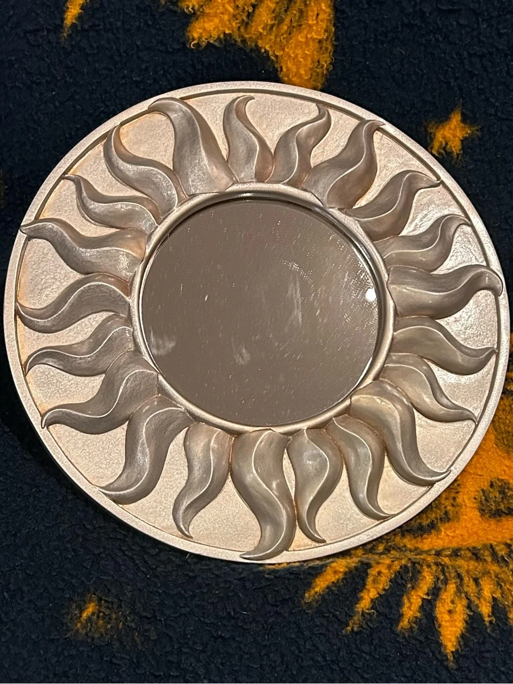 Vintage 90s Celestial Sunburst Mirror Whimsigoth Witchy Gallery Wall Decor Boho